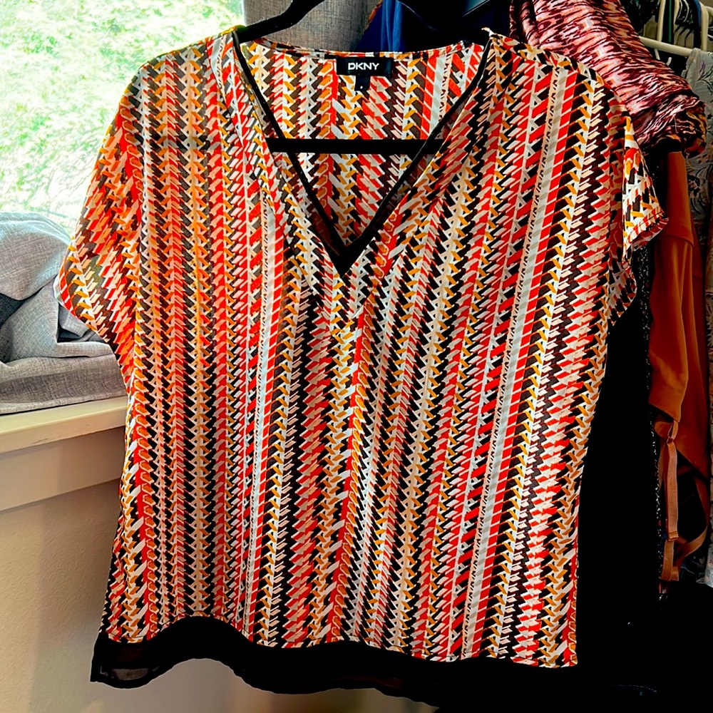Vintage style DKNY top.